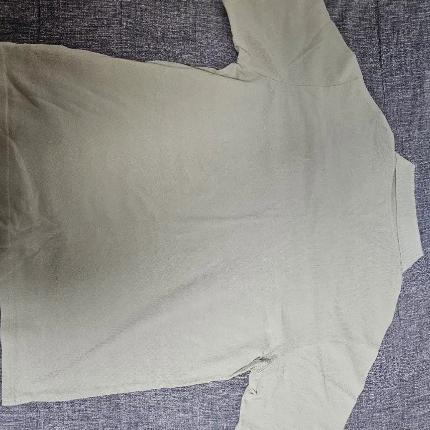 [BUNJANG] Lap12 Beige Pique Short Sleeve T-shirt / 랩12 피케 반팔티셔츠 베이지