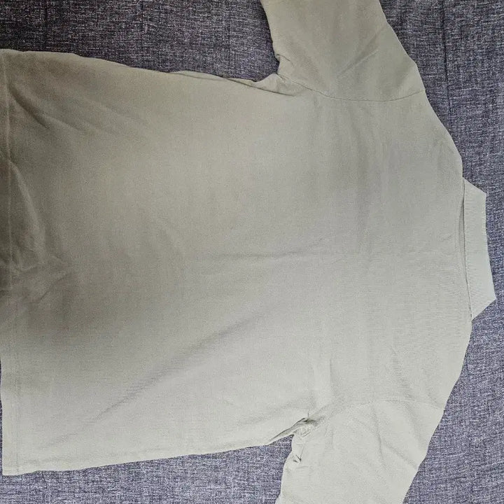 [BUNJANG] Lap12 Beige Pique Short Sleeve T-shirt / 랩12 피케 반팔티셔츠 베이지