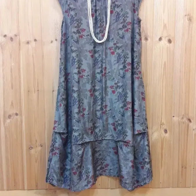 [BUNJANG] Ingyeon Sarang Jacquard Rayon Long Dress / * 인견사랑 자갸드 인견 원피스        ( 새 상 품 )