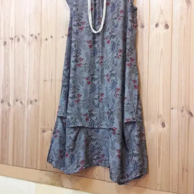 [BUNJANG] Ingyeon Sarang Jacquard Rayon Long Dress / * 인견사랑 자갸드 인견 원피스        ( 새 상 품 )