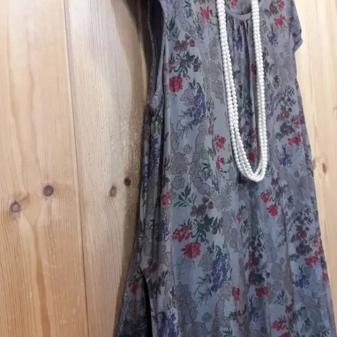 [BUNJANG] Ingyeon Sarang Jacquard Rayon Long Dress / * 인견사랑 자갸드 인견 원피스        ( 새 상 품 )