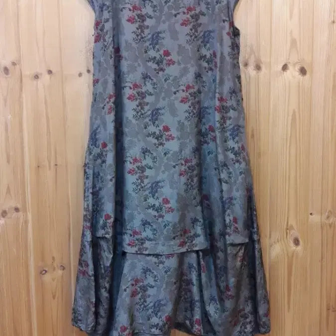 [BUNJANG] Ingyeon Sarang Jacquard Rayon Long Dress / * 인견사랑 자갸드 인견 원피스        ( 새 상 품 )