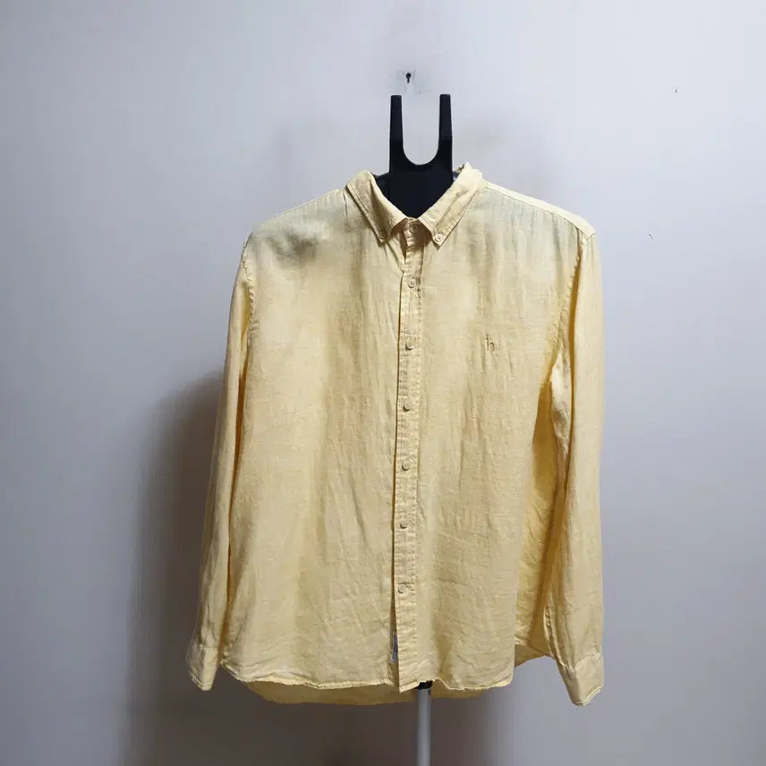 [BUNJANG] Hazzys Linen Shirt 110 / 헤지스 마 남방셔츠/110