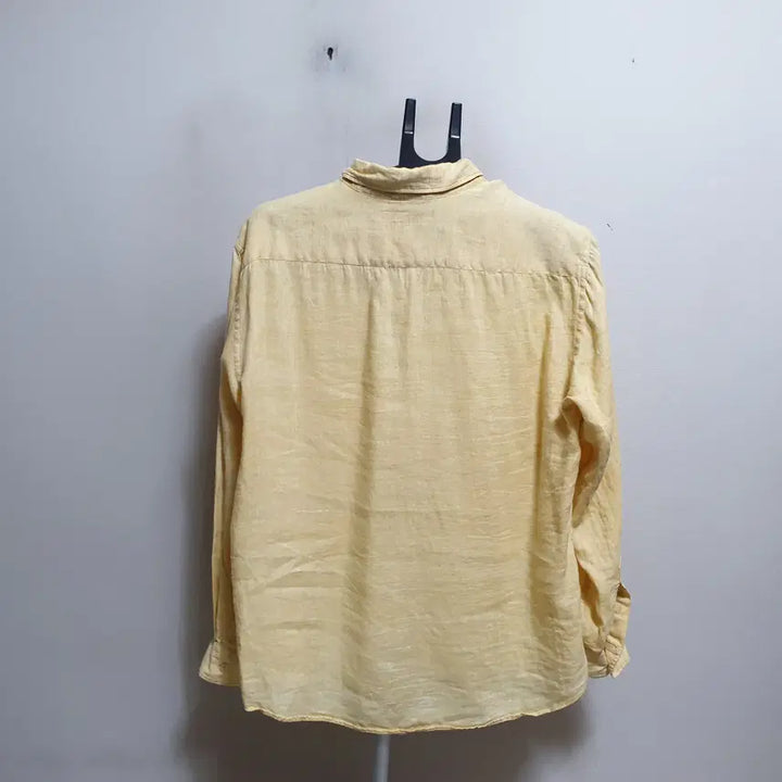 [BUNJANG] Hazzys Linen Shirt 110 / 헤지스 마 남방셔츠/110