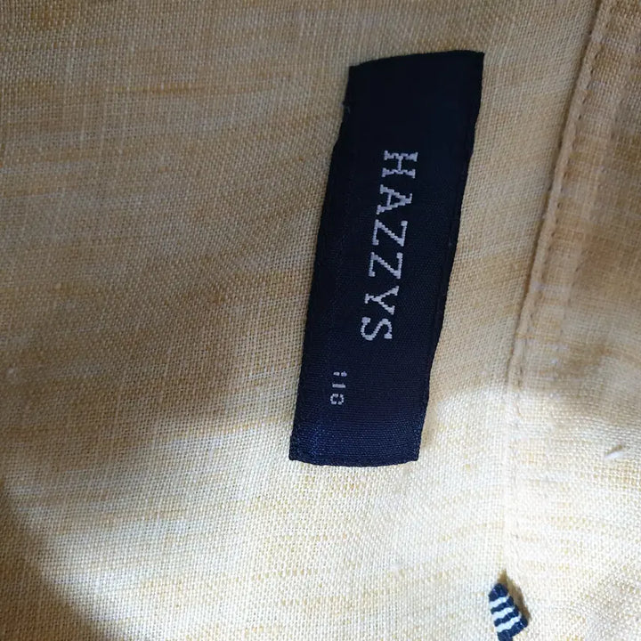 [BUNJANG] Hazzys Linen Shirt 110 / 헤지스 마 남방셔츠/110
