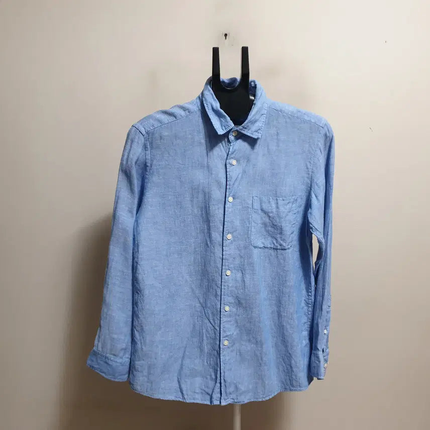 [BUNJANG] Uniqlo Linen Shirt / 유니클로 마 남방셔츠/100