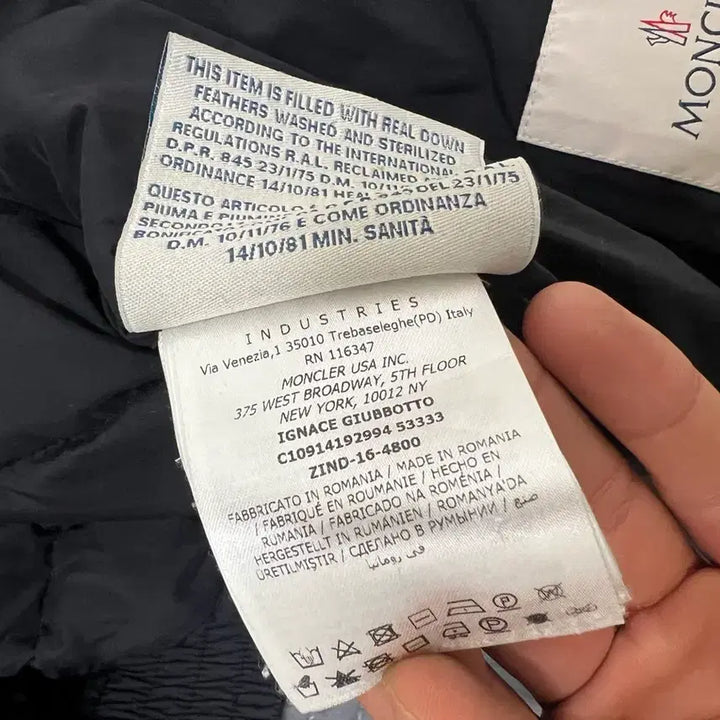 [BUNJANG] Moncler Lightweight Down Jacket / 몽클레어 경량패딩 4사이즈