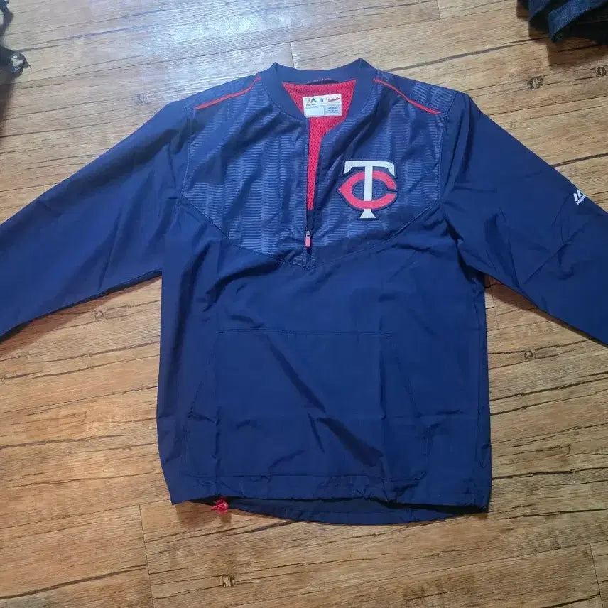 [BUNJANG] Majestic Minnesota Twins Windbreaker Jacket / 마제스틱 미네소타 트윈스 바람막이 S/CH