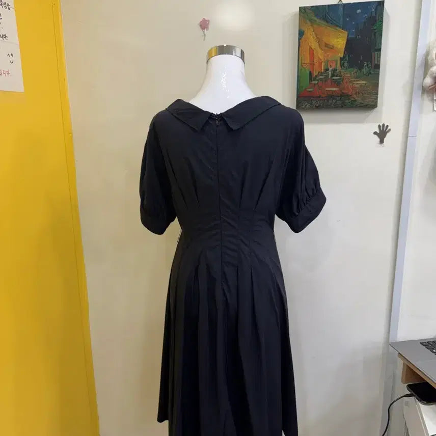 [BUNJANG] IT MICHAA Sailor Collar Black Dress / IT MICHAA 블랙 세일러카라 원피스 /하객룩 데이트룩 출근룩