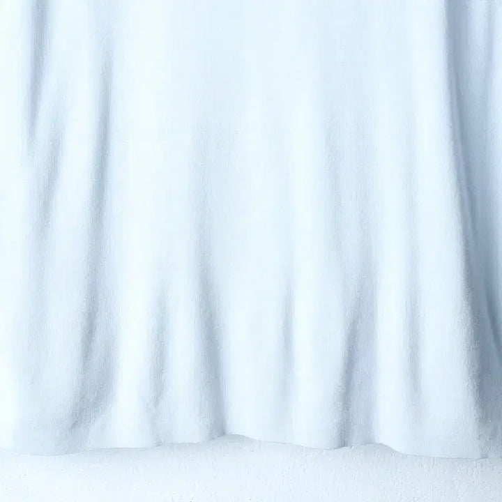 [BUNJANG] W(M-L) Cos Short Sleeve Knit T-shirt / W(M-L) 코스 반팔 티셔츠 니트 연블루 믹스-185E9