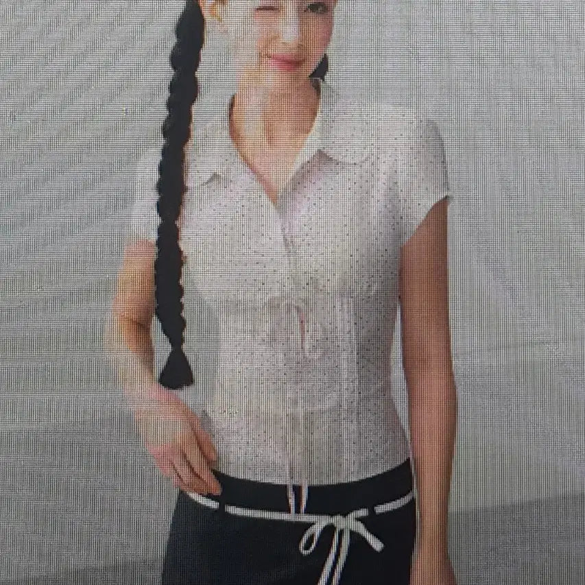 [BUNJANG] Dot Patterned Polo Shirt / (해외배송) 반팔 카라 도트무늬 티셔츠 2컬러