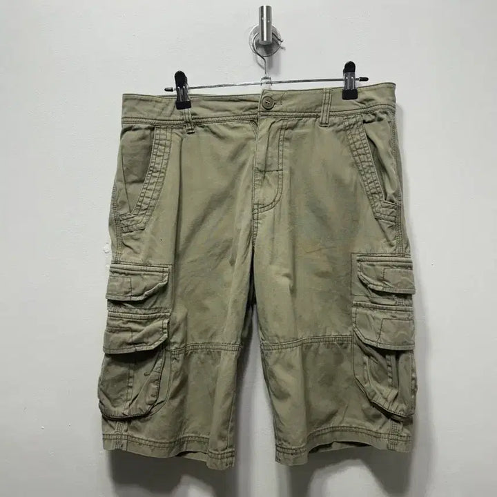 [BUNJANG] Khaki Cargo Shorts Men&
