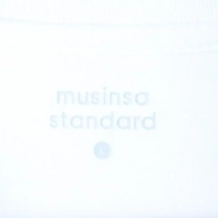 [BUNJANG] Musinsa Standard Long White T-Shirt / W(L-XL) 무신사 스탠다드 반팔 티셔츠 화이트 무지 롱-185ED