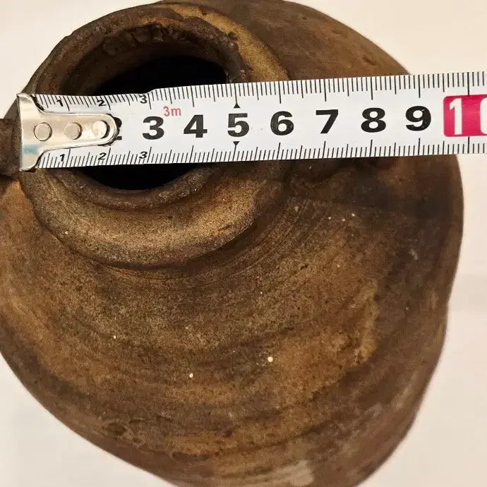 [BUNJANG] Antique Earthenware Pot / 연댜감 깊은 독특한 토기 항아리 입니다