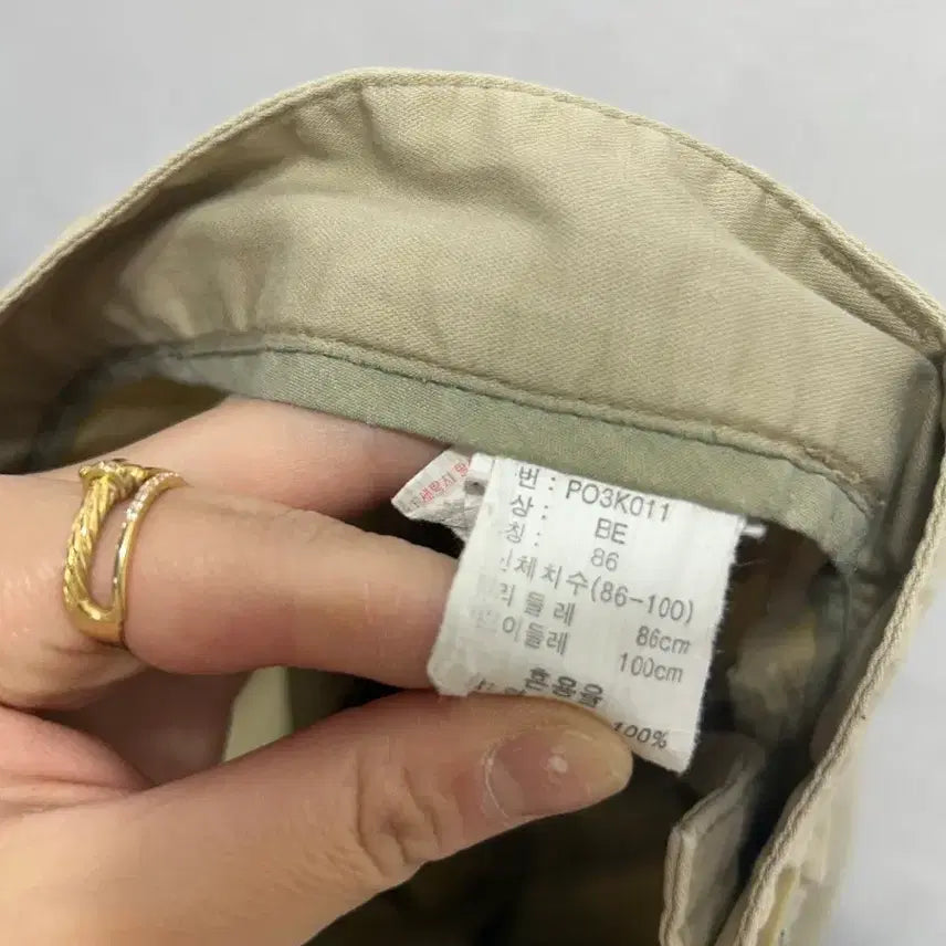 [BUNJANG] Khaki Cargo Shorts Cotton Shorts 34 / 카키색 카고 반바지 면바지 숏팬츠 34