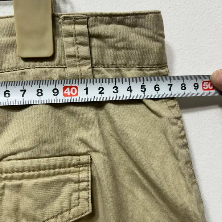 [BUNJANG] Khaki Cargo Shorts Cotton Shorts 34 / 카키색 카고 반바지 면바지 숏팬츠 34