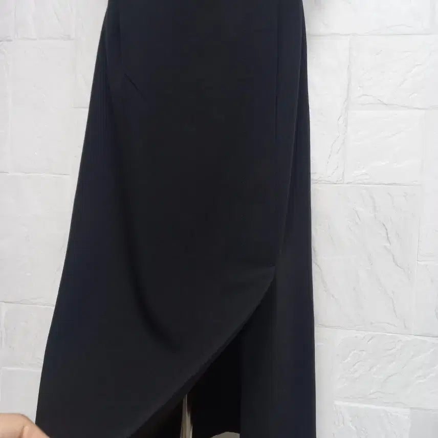[BUNJANG] Long Slit Dress / 사이드단추 슬릿 롱원피스