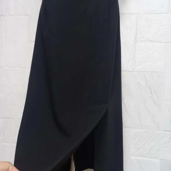 [BUNJANG] Long Slit Dress / 사이드단추 슬릿 롱원피스