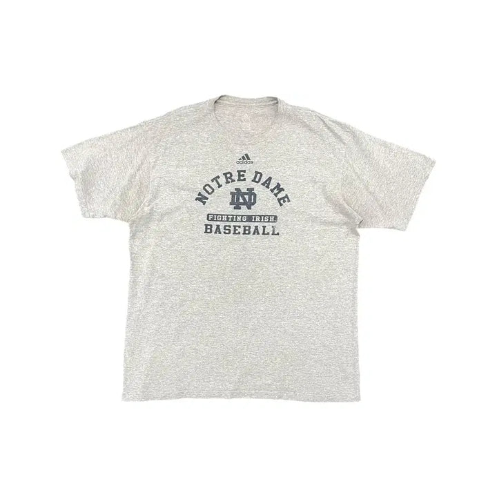 [BUNJANG] Adidas Notre Dame T-shirt XXL / 빈티지 아디다스 노터데임 티셔츠 XXL