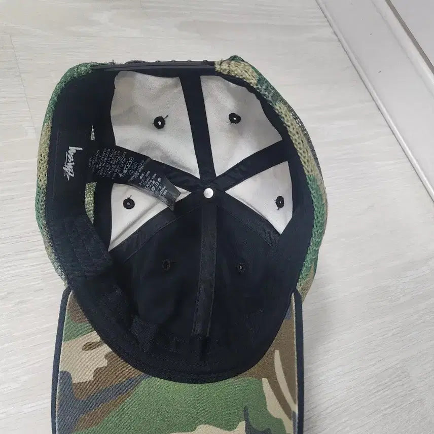 [SOLD OUT] 스투시 파츠앤서비스 메쉬캡 카모