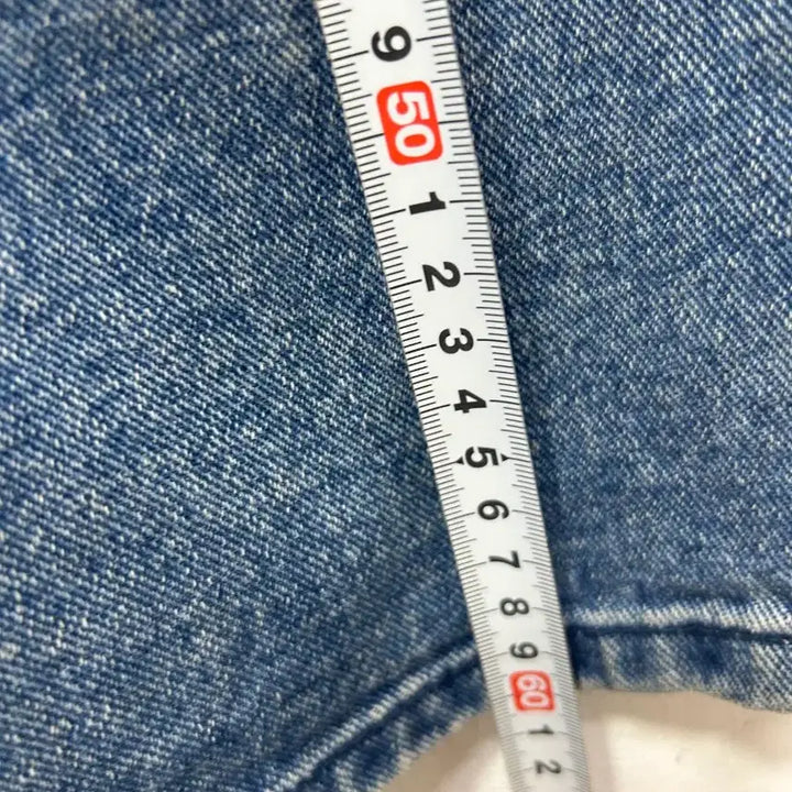 [BUNJANG] Denim Pleated Wide Shorts 4-part 28/29 / 데님 반바지 플리츠 와이드 4부 28/29