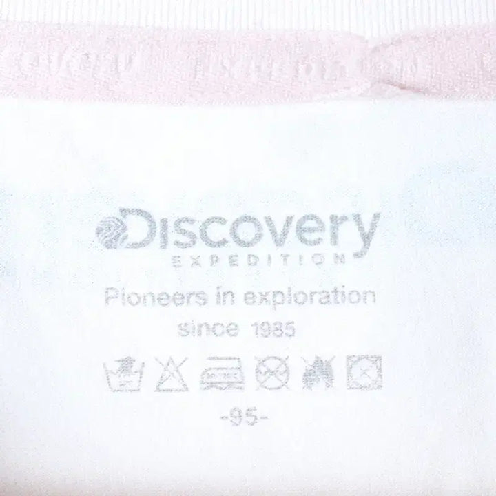 [BUNJANG] Discovery Lettering Functional T-shirt / W(L-XL) 디스커버리 반팔 티셔츠 레터링 기능성 연핑크-185F9