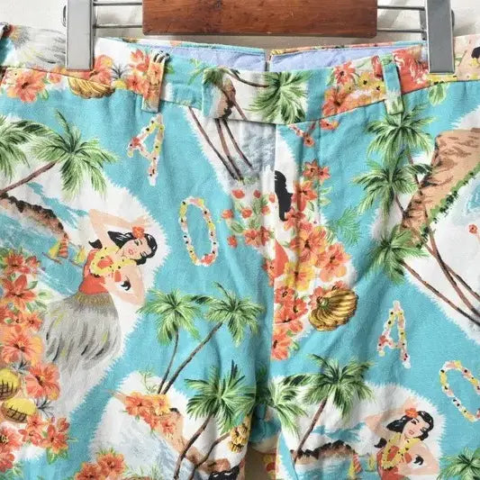 [BUNJANG] Polo Ralph Lauren Linen Shorts / 폴로 랄프로렌 린넨 쇼츠 반바지 34 M0247