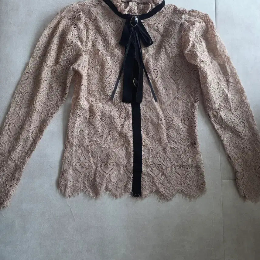 [BUNJANG] Lace Mini Two-Piece Set / 레이스미니투피스