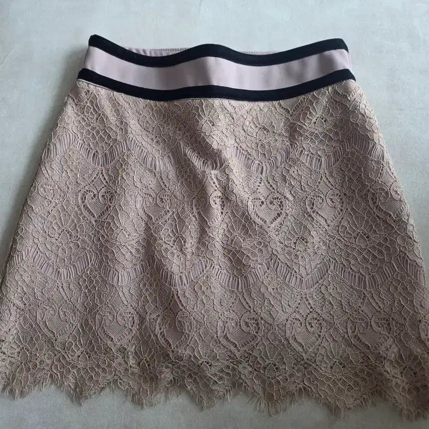 [BUNJANG] Lace Mini Two-Piece Set / 레이스미니투피스