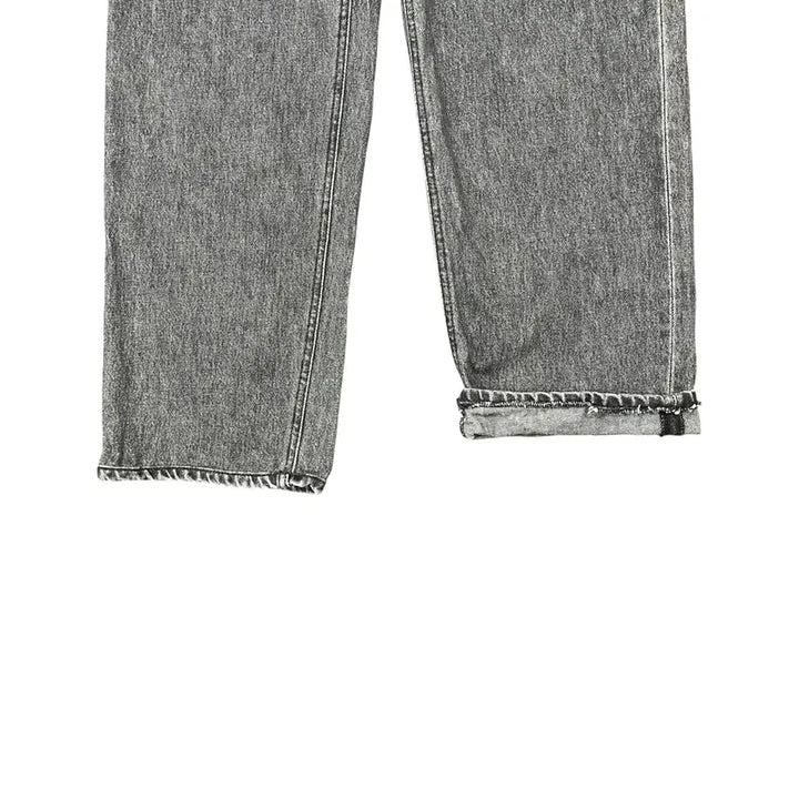 [BUNJANG] In The Raw Black Denim Jeans / 인더로우 흑청 데님팬츠 1