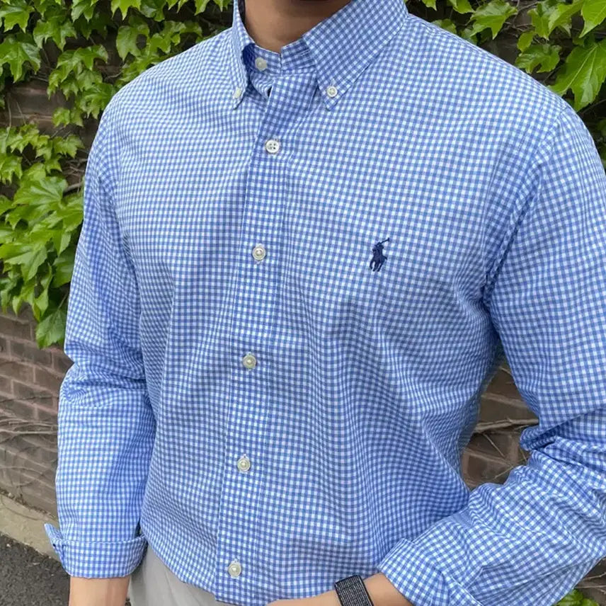 [BUNJANG] Polo Ralph Lauren Gingham Check Shirt Classic Fit / 폴로 랄프로렌 깅엄 체크셔츠 클래식핏 M사이즈 새상품