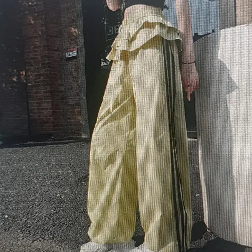 [BUNJANG] Casual Wide Pants - 2 Colors / (해외배송) 캐주얼 와이드 팬츠 2컬러