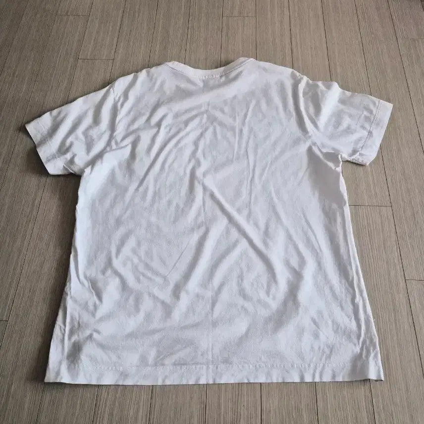 [SOLD OUT] 라코스테 포켓 반팔티 화이트 트리밍
