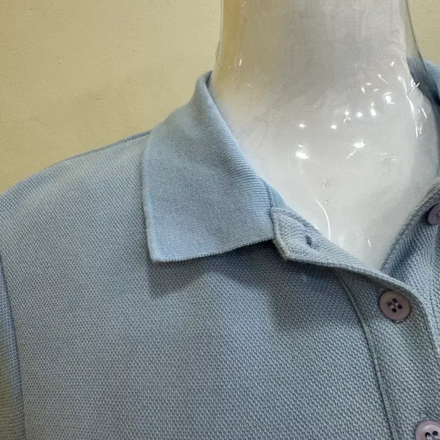 [BUNJANG] 5252 by O!Oi Sky Blue Collar Dress / 5252 by O!Oi 스카이블루 카라 원피스 M / 데일리 PK 원피스