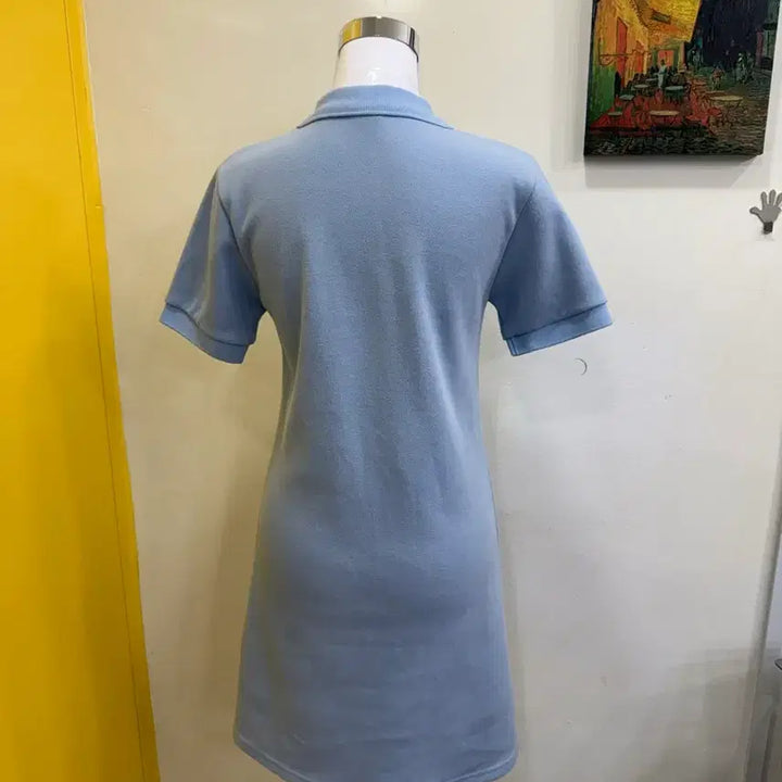 [BUNJANG] 5252 by O!Oi Sky Blue Collar Dress / 5252 by O!Oi 스카이블루 카라 원피스 M / 데일리 PK 원피스