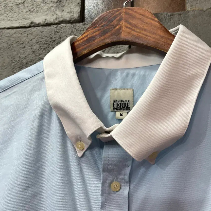 [BUNJANG] Gianfranco Ferre Korean Air Uniform Shirt / 지안프랑코페레 대한항공 유니폼 셔츠 16