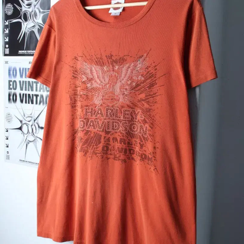[BUNJANG] Harley-Davidson USA Old School Short Sleeve T-shirt (3XL) / W(3XL) 할리데이비슨 반팔 티셔츠 빅사이즈 USA 올드스쿨-18607
