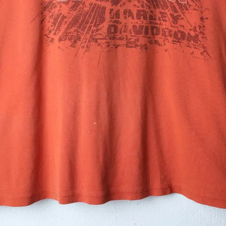 [BUNJANG] Harley-Davidson USA Old School Short Sleeve T-shirt (3XL) / W(3XL) 할리데이비슨 반팔 티셔츠 빅사이즈 USA 올드스쿨-18607