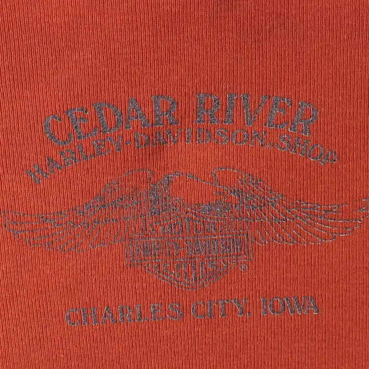 [BUNJANG] Harley-Davidson USA Old School Short Sleeve T-shirt (3XL) / W(3XL) 할리데이비슨 반팔 티셔츠 빅사이즈 USA 올드스쿨-18607