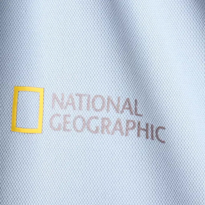 [BUNJANG] National Geographic Polo Shirt (XL-2XL) / (XL-2XL) 내셔널지오그래픽 반팔 카라 티셔츠 빅사이즈-185BD