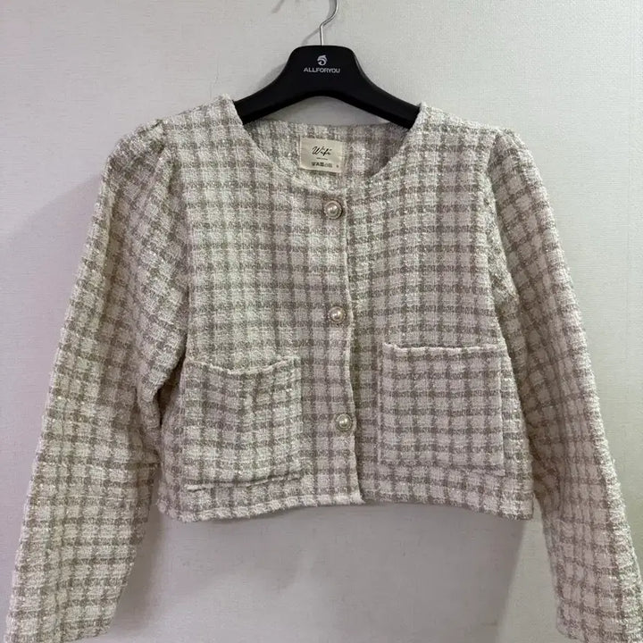 [SOLD OUT] 트위드자켓 아이보리