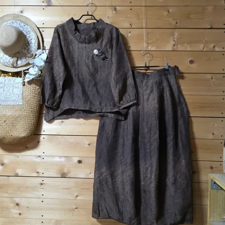 [BUNJANG] Natural Dyed Rayon Set / 천연염색  인견세트
