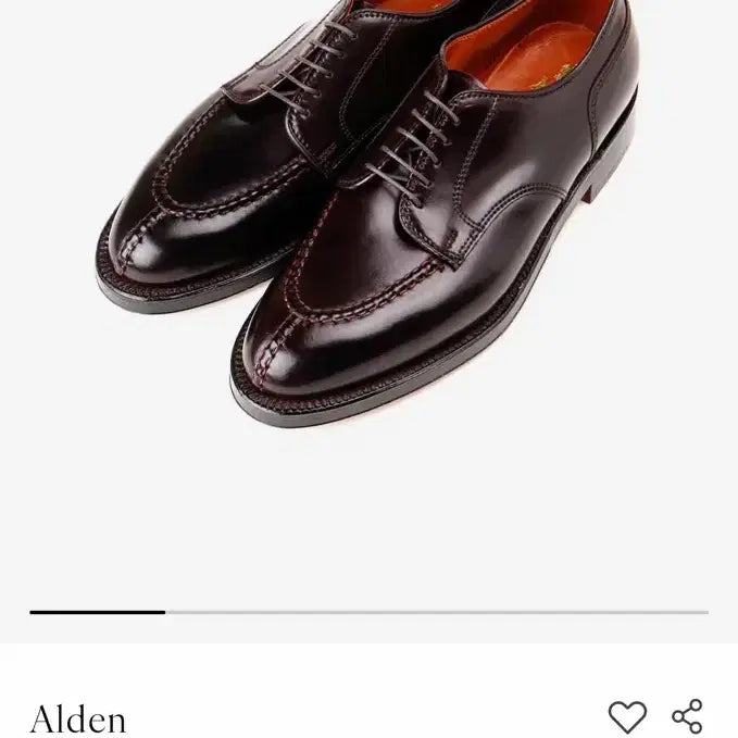 [BUNJANG] Alden 2210 Burgundy 9D Shoes / 알든 2210 버건디 9D