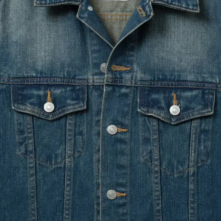 [BUNJANG] BROWNY Denim Street Jacket (M) / BROWNY 데님 스트릿 청자켓 M 사이즈
