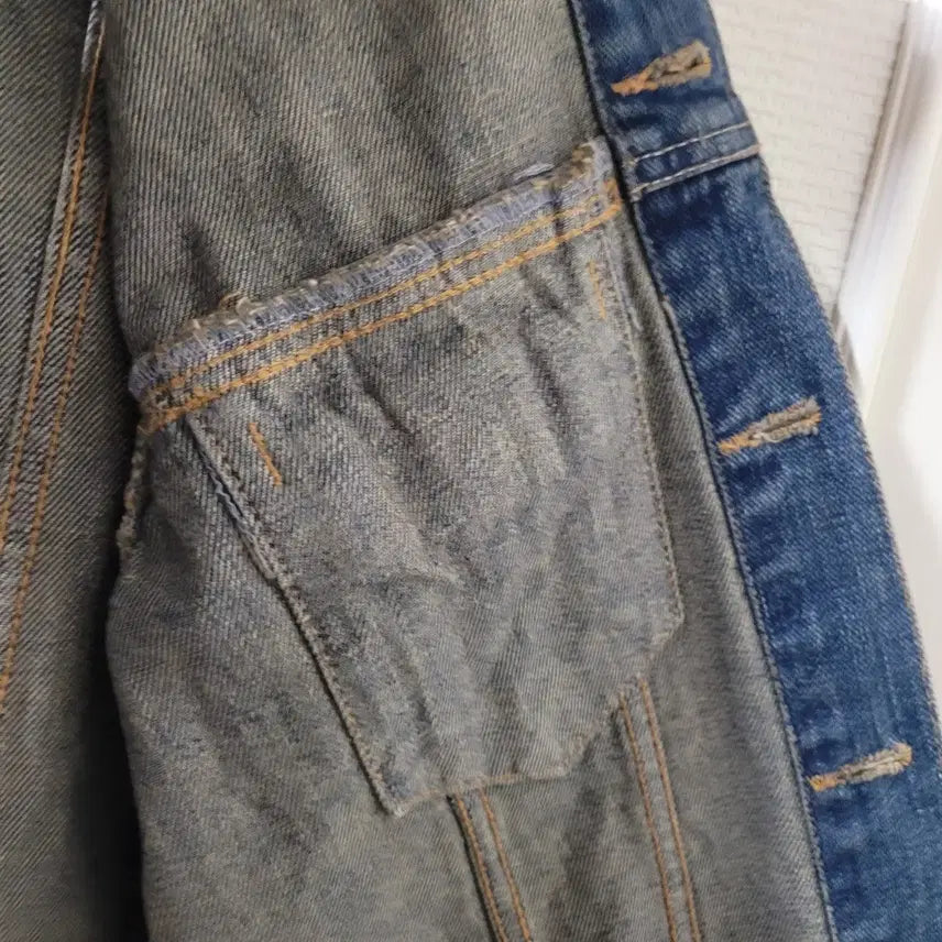 [BUNJANG] BROWNY Denim Street Jacket (M) / BROWNY 데님 스트릿 청자켓 M 사이즈