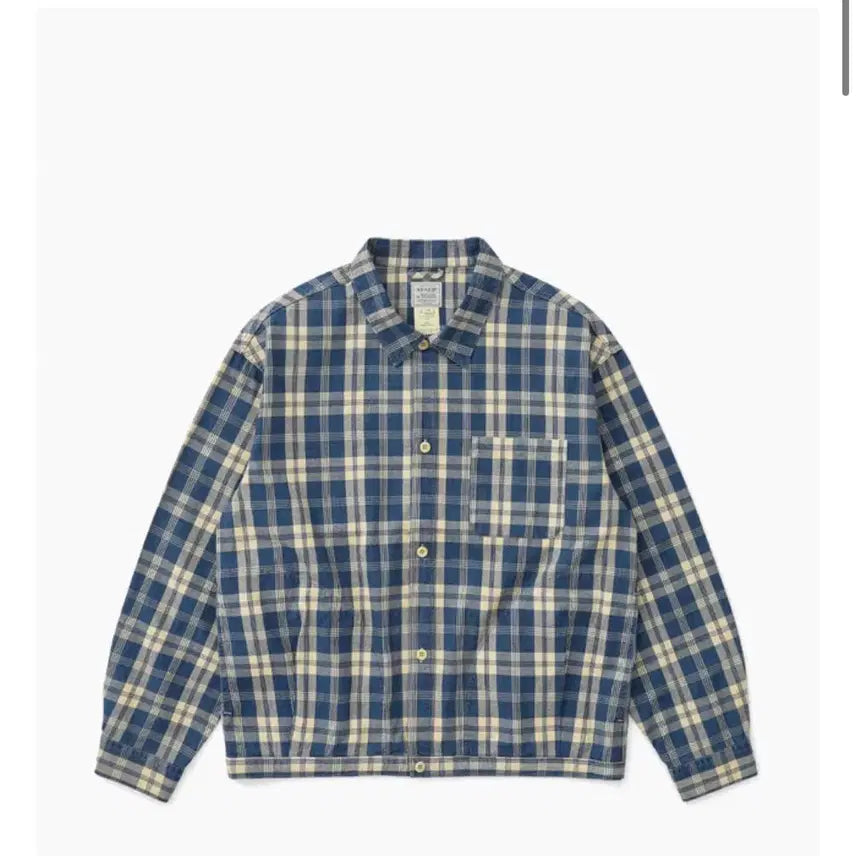 [BUNJANG] Kakys 25ss Hawaiian Jacket Mid Blue L Size / 새상품 카키스 25ss 하와이안 자켓 미드블루 L 사이즈
