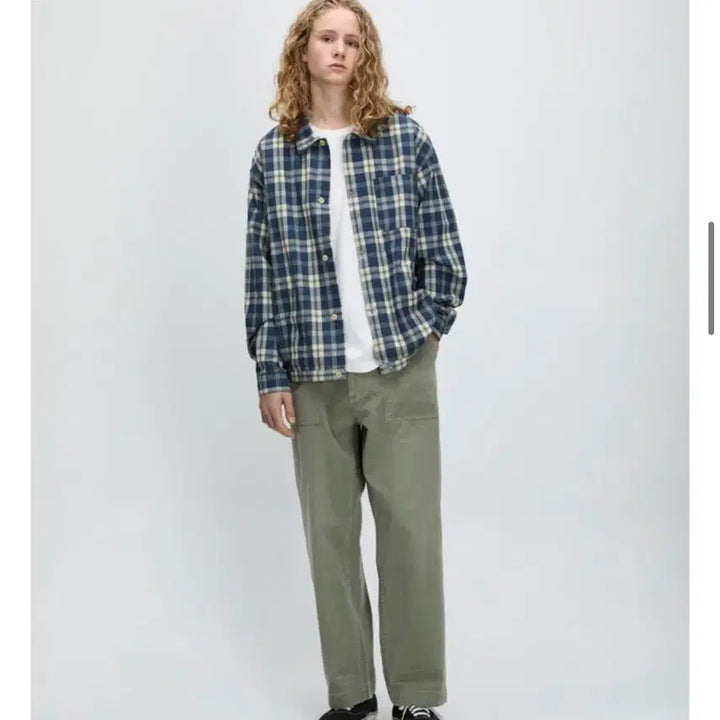 [BUNJANG] Kakys 25ss Hawaiian Jacket Mid Blue L Size / 새상품 카키스 25ss 하와이안 자켓 미드블루 L 사이즈