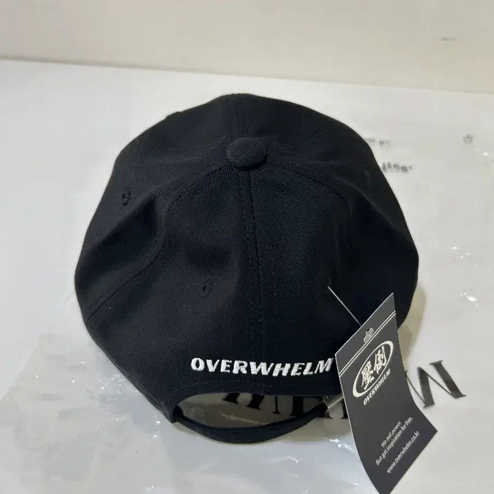 [BUNJANG] OVERWHELM Black Ball Cap Hat / OVERWHELM 블랙 볼캡 모자 압도새상품