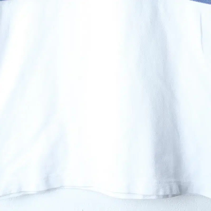 [BUNJANG] Tommy Hilfiger Short Sleeve Polo Shirt / (XS-M) 타미힐피거 반팔 카라 티셔츠 삼선 화이트 올드스쿨-185D1