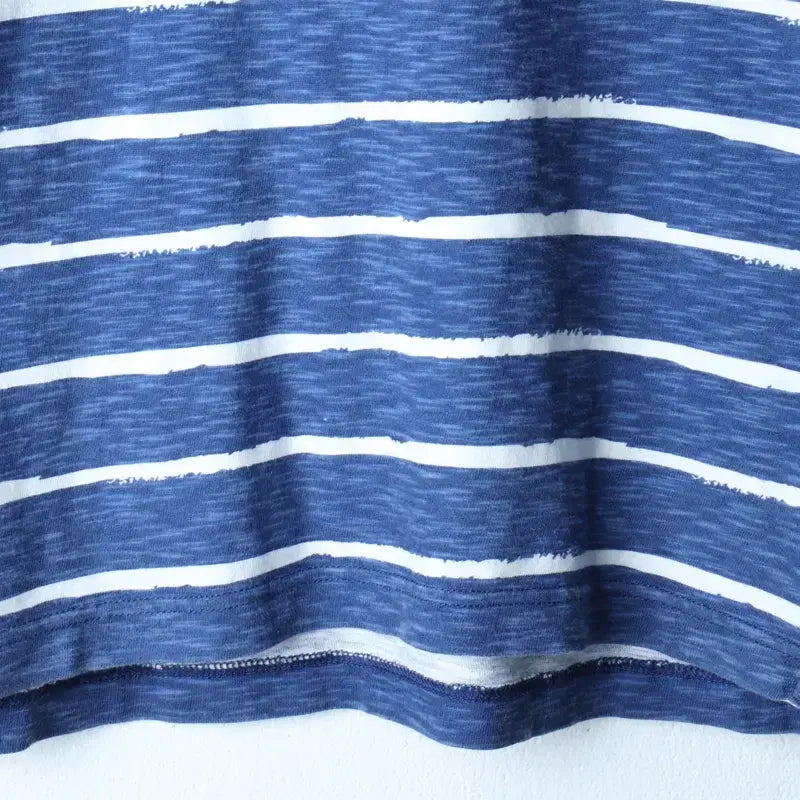 [BUNJANG] Tommy Hilfiger Striped Polo Shirt / (XS-S) 타미힐피거 반팔 카라 티셔츠 빅로고 스트라이프-185D2